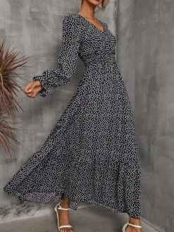 Women's Casual Dress Swing Dress A Line Dress Leopard Ditsy Floral Print V Neck Long Dress Maxi Dress Active Fashion Outdoor Street Long Sleeve Loose Fit Brown Gray Fall Winter S M L XL XXL 7 Women's Casual Dress Swing Dress A Line Dress Leopard Ditsy Floral Print V Neck Long Dress Maxi Dress Active Fashion Outdoor Street Long Sleeve Loose Fit Brown Gray Fall Winter S M L XL XXL -BONIU Clothing Shop bfqloe1695021916455