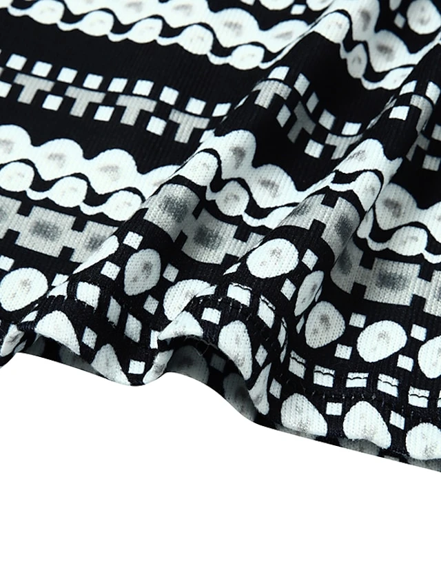 Women‘s Casual Dress Shift Dress Short Mini Dress White Black Gray Wine Long Sleeve Polka Dot Color Block Geometric Print Fall Winter Crew Neck Casual Modern 2023 S M L XL XXL 3XL 13 Women‘s Casual Dress Shift Dress Short Mini Dress White Black Gray Wine Long Sleeve Polka Dot Color Block Geometric Print Fall Winter Crew Neck Casual Modern 2023 S M L XL XXL 3XL - Image 11